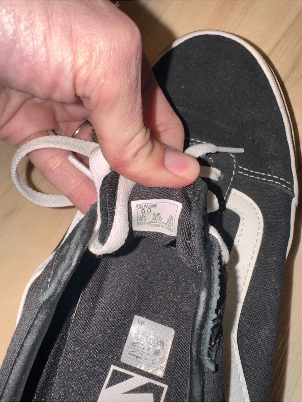 Vans iconic silhouette